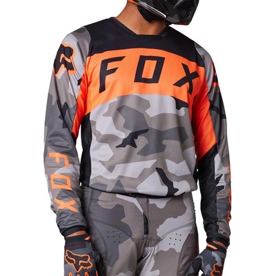 Fox Racing 180 Bnkr 2023 šedý maskáčový
