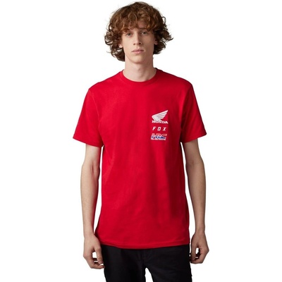 Fox X Honda Ss Tee Flame Red
