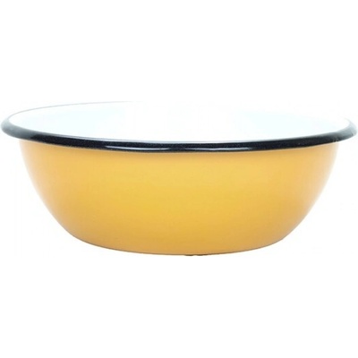Novomoskovskaya posuda Smaltovaná miska 19 cm 1.5 l hořčicová 00000-0000441H