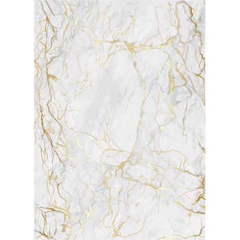 Patifix Самозалепващо фолио златен мрамор- ширина 45 см