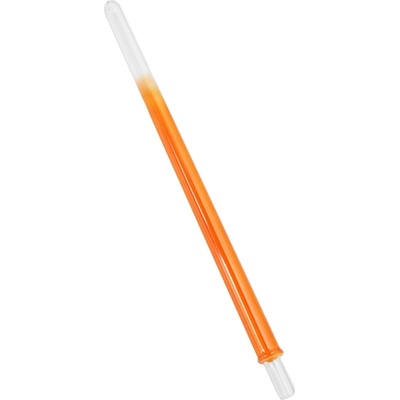 Boro Skleněný náustek pro silikonové hadice oranžový
