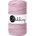 Bobbiny 3PLY Macramé Rope 3 mm 100 m Dusty Rose юта (TS-E108)