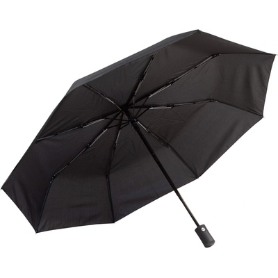 EUROCOM Автоматичен сгъваем чадър Robin, черен (33334-А-ЧЕРЕН)