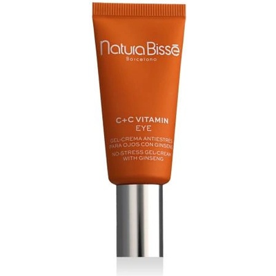 Natura Bissé C+C Vitamin Eye No-Stress Gel-Cream разкрасяващ околоочен крем против подпухналост и тъмни кръгове 15 ml за жени