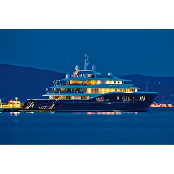 DIMEX ART s. r. o Флизелинов фототапет луксозна яхта 375 x 250 см