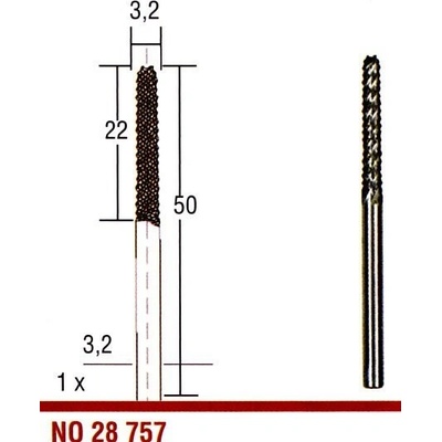 Proxxon Frézovacia rašpľa 3,2