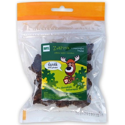 MAPES sušená Zvěřina daněk 60 g