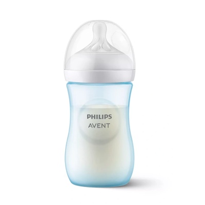 Philips Бебешка бутилка Philips Avent Natural Response, синя SCY903/21 (SCY903/21)