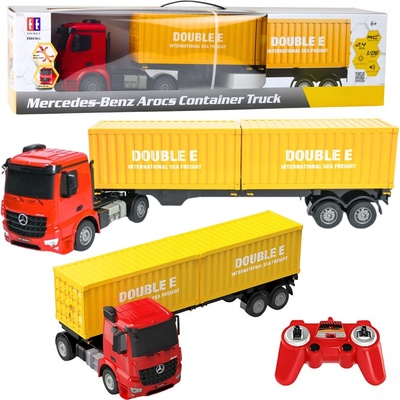 Double Eagle Mercedes-Benz Arocs RC Truck s kontejnerem na dálkové ovládání Double E 1:26