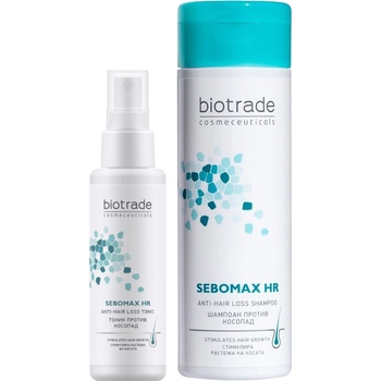 Biotrade Sebomax HR Комплект - Шампоан и Тоник против косопад, 200 + 75 ml