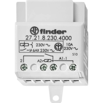 Finder 27.21.8.230.4000 27.21.8.230.4000 impulsní spínač 2300 VA, 10