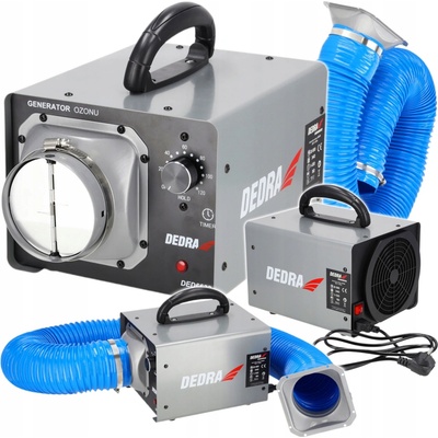 DEDRA Generátor ozonu Ozonátor s hadicí 150cm 20g/h Časovač 120min DED6632