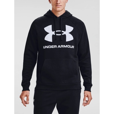 Under Armour Rival Fleece Big Logo HD pánska mikina 1357093 Black