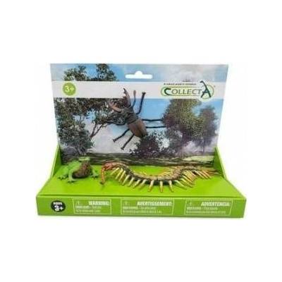 CollectA COLLECTA Figure SET OF 3 REPTILES/INSECTS IN PACK (88703, 88885, 88938)