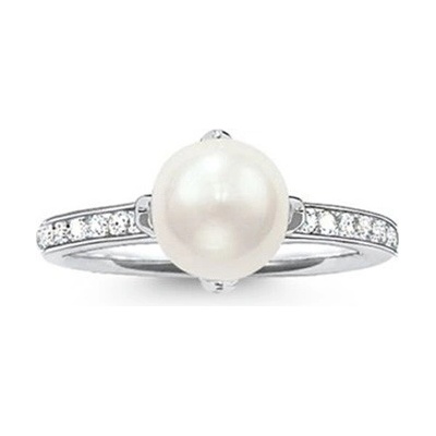 Thomas Sabo Prsten Perla TR2054 167 14 56 Sterling silver