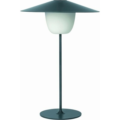 Prenosná stojaca LED lampa Blomus stredná čierna