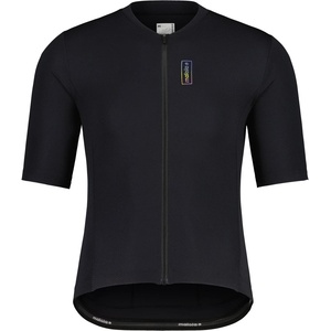 Maloja Фланелка с къс ръкав за колоездене Maloja KalzasM. 1/2 Cycling jersey - Deep Black - размер XXL (056-4230-0115)