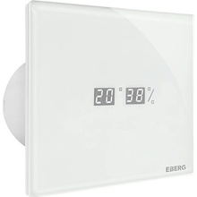 EBERG e120 GTH sklo hygro časovač bílý