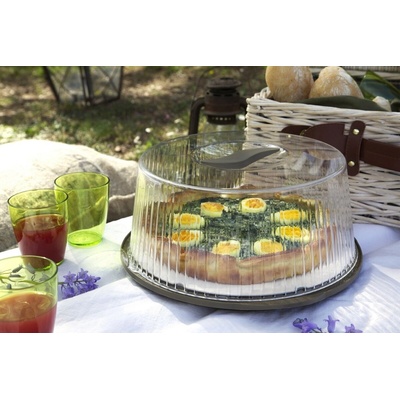 Aldotrade Dóza na dort Portatorta 36,5x33x14,8cm Hnědá – Sleviste.cz