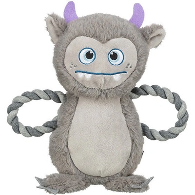 Trixie Be Eco Monster příšerka přetahovadlo 33 cm šedá