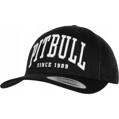 Pitbull so šiltom čierna