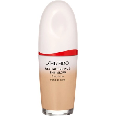 Shiseido Revitalessence Skin Glow Foundation лек фон дьо тен с озаряващ ефект SPF 30 цвят Silk 30ml