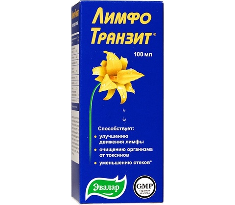 Evalar Lymfo tranzit 100 ml