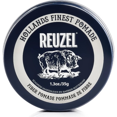 REUZEL Hollands Finest Pomade Fiber Pomade За оформяне на косата за мъже 35 g опция Нова опаковка