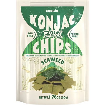 Cookia Seaweed Konjac Chips 50 g