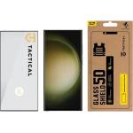Tactical Samsung S23 Ultra TACTICAL GLASS SHIELD 5D защитно стъкло за екран 5D, 9H, ЧЕРНО 57983113667 (57983113667)