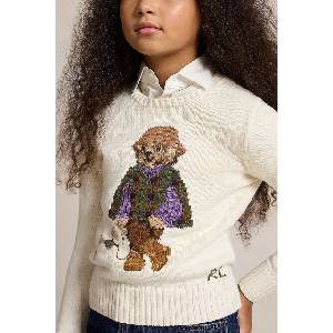 Ralph Lauren пуловер за деца от памук (313B26004001)