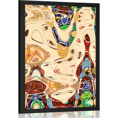 Plakát matka v abstraktním provedení - 40x60 no frame
