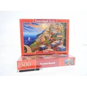 Smarton Puzzle 1500 Pieces Romantic Evening in Positano Italy