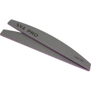 SNB Professional Тънка пила за нокти, мост, 150/150 grit, устойчива