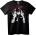 NOONEBRAND Тениска Истински Градски Живот - L, Black