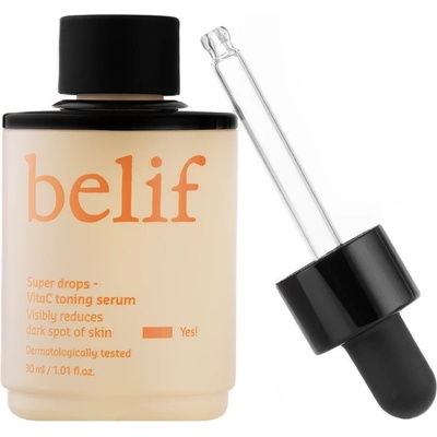 belif Super Drops VitaC Toning Serum - Изсветляващ серум за лице 30мл