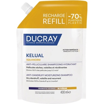 Image 1 of Ducray Kelual Squanorm Шампоан против сух пърхот, пълнител, 400 ml