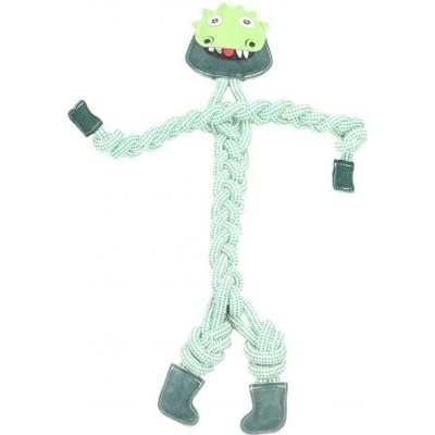 animALL Hračka Mr.Roper Krokodýl kůže+lano 78 cm/16 mm