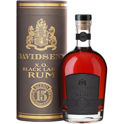 Davidsen's XO Black Label 40% 0,7 l (tuba)