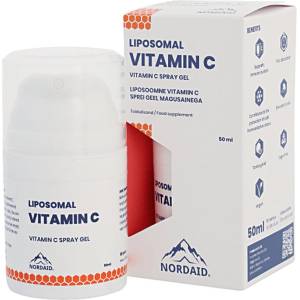 Nordaid Имунитет - Липозомен Витамин С - спрей-гел за уста с вкус на манго, 50 ml Nordaid (010423 NRD)