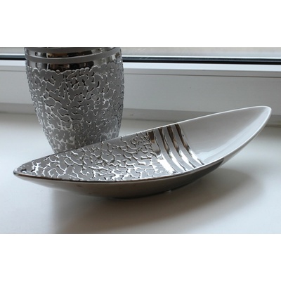 Gilde Keramická miska stříbrná St. Louis 7 cm