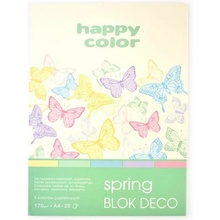 Blok Happy Color Deco Spring A4 170 g 20 listů