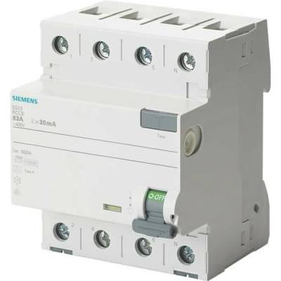 Proudový chránič Siemens 400 V IP20 40 A