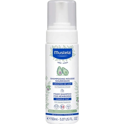Mustela Avocado Нежен почистващ шампоан за коса 150 мл