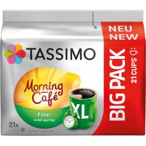 TASSIMO | Morning Café Filter XL - 21 капсули за Tassimo