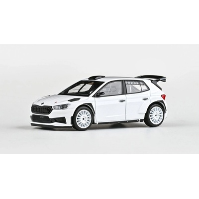 ABREX Škoda Fabia IV RS Rally2 bílá 143XAB-607E 1:43