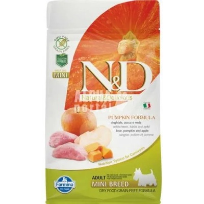 N&D Pumpkin Adult Mini boar & apple 2,5 kg