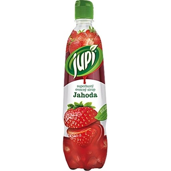 Jupí sirup hustý jahoda, 0,7 l