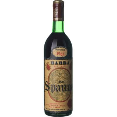 Barra Guido & Figlio Spanna suché červené 1967 0,75 l (holá láhev)
