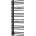 Mexen Neptun 1200x500 mm 456W black (W101-1200-500-00-70)